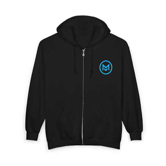 Grind Today. Grow Tomorrow. Full Zip Hoodie
