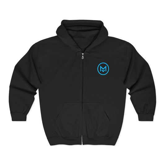 Grind Today. Grow Tomorrow. Full Zip Hoodie