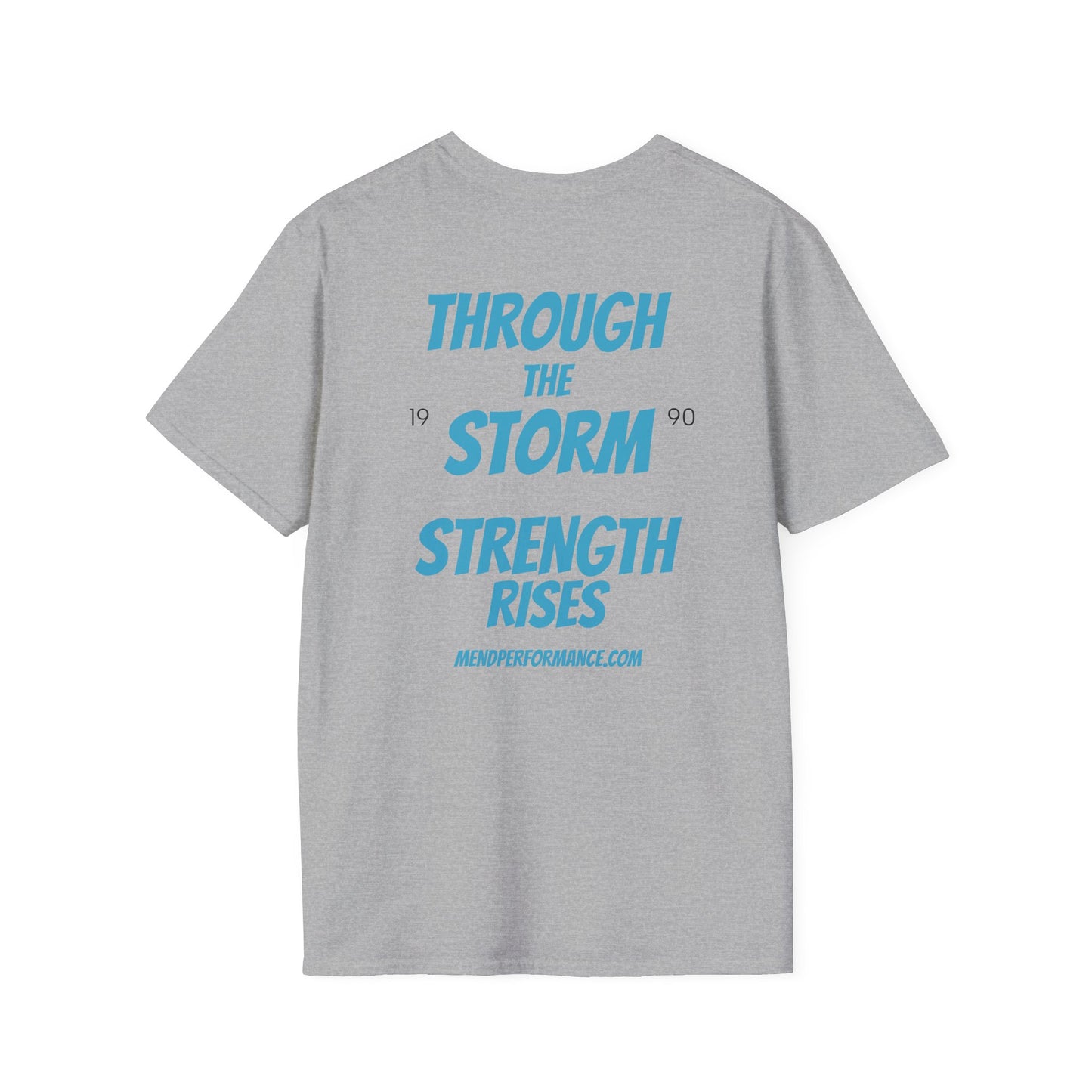 Motivational Unisex T-Shirt: Strength Through Storms, Casual Wear, Gift for Fitness Enthusiasts, Inspirational Apparel, Gym Shirt, [...]