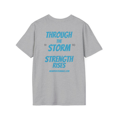 Motivational Unisex T-Shirt: Strength Through Storms, Casual Wear, Gift for Fitness Enthusiasts, Inspirational Apparel, Gym Shirt, [...]
