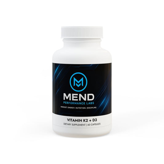 Vitamin K2 + D3 Supplement (60 Capsules)