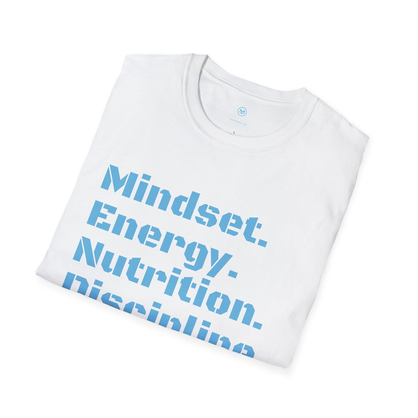 Mindset. Energy. Nutrition. Discipline. Tee