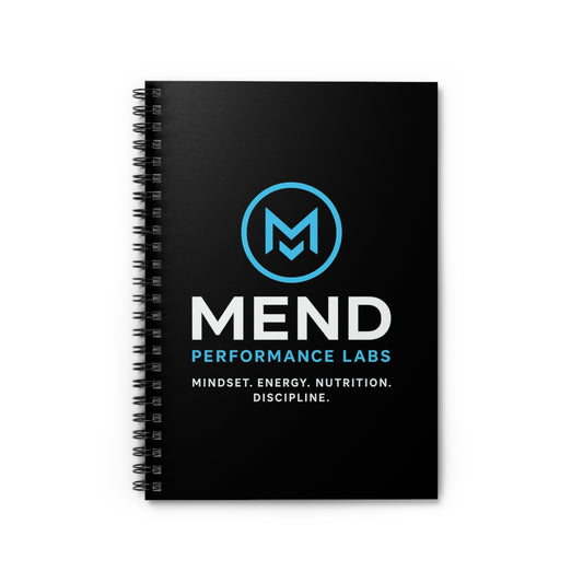 Mend Performance Labs Motivational Journal & Fitness Planner