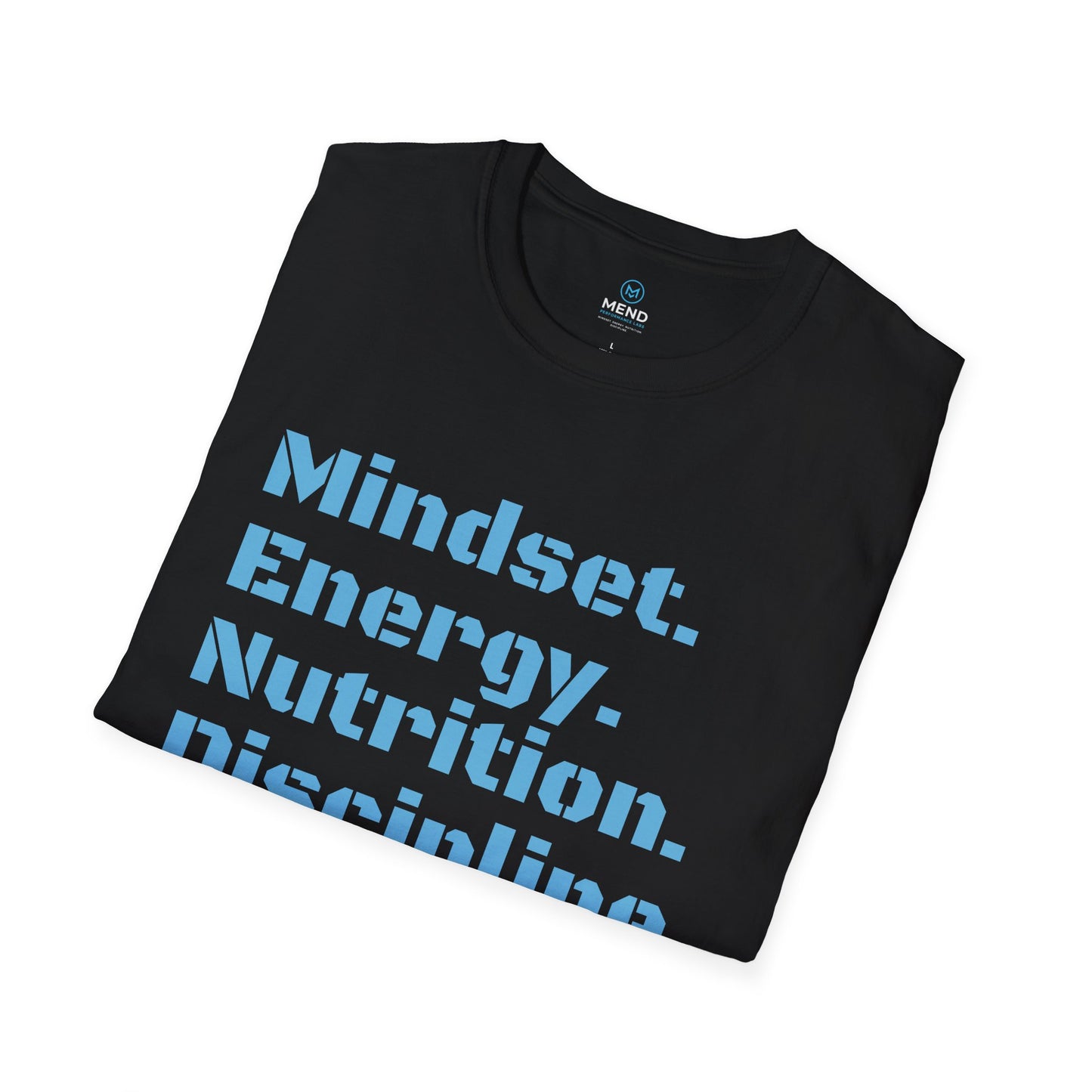 Mindset. Energy. Nutrition. Discipline. Tee