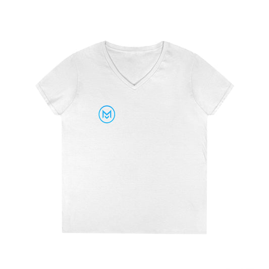 Empowerment V-Neck T-Shirt | Inspirational Tee for Women, Motivational Gift, Workout Shirt, Everyday Wear, Fitness Apparel