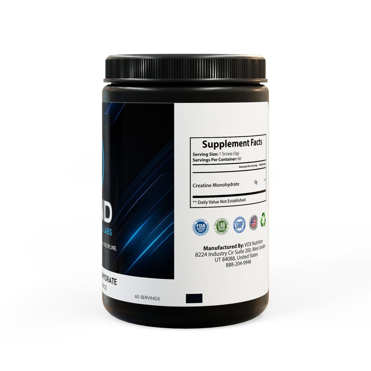 Creatine Monohydrate Supplement (300g, 10.58oz)