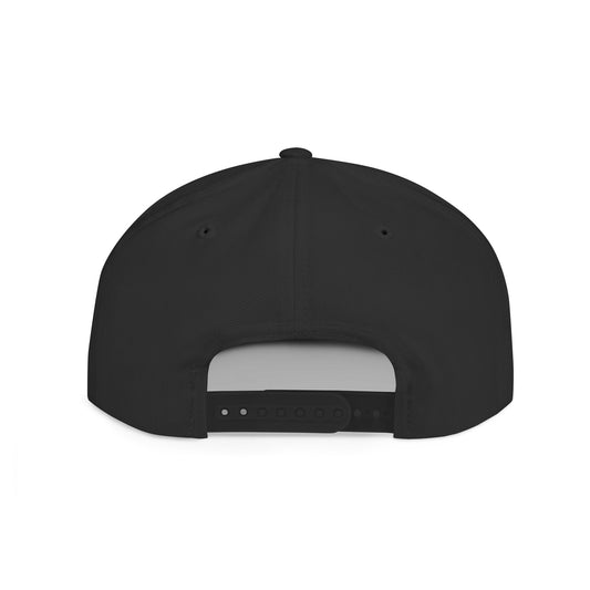 Flat Bill Snapback Hat with MEND Logo