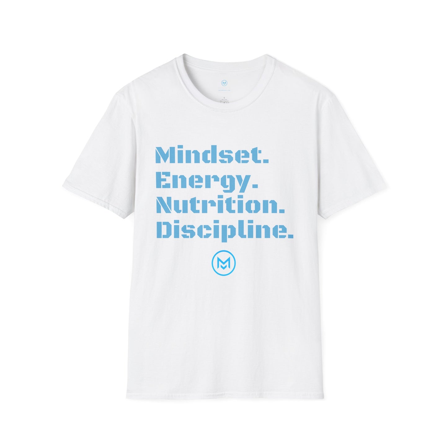 Mindset. Energy. Nutrition. Discipline. Tee